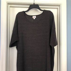 LuLaroe Perfect T.  Grey.  2XL.  Perfect.